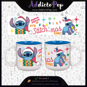 Stitch-Mas Breakfast Mug - Merry Christmas - 420ml