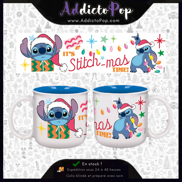 Mug Breakfast Stitch-Mas - Joyeux Noël - 420ml