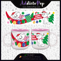 Mug Breakfast Marie (Les Aristochats) - Joyeux Noël - 420ml