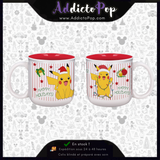 Mug Breakfast Pokémon - Pikachu Noël - Joyeux Noël - 420ml