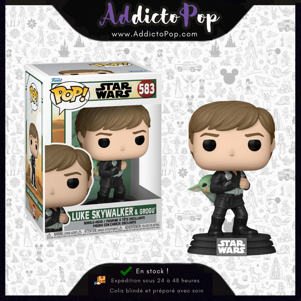 Funko Pop! Star Wars Book Of Boba Fett [583] - Luke Skywalker & Grogu