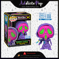 Funko Pop! Ghost Face (SCREAM) [1607] - Ghost Face (Black Light) (Special Edition)