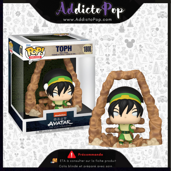 Funko Pop! Avatar Le Dernier Maître De L'air [1808] -  Toph (Deluxe)