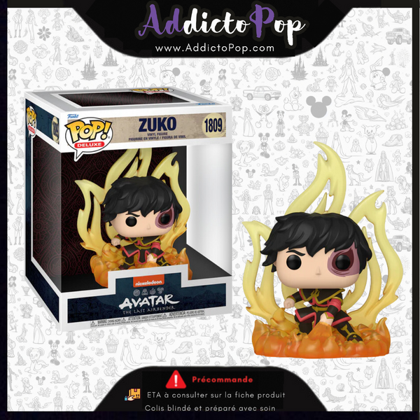 Funko Pop! Avatar Le Dernier Maître De L'air [1809] -  Zuko (Deluxe)