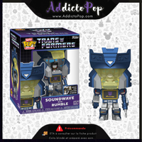 Funko Bitty Pop! TRANSFORMERS - Soundwave with Rumble