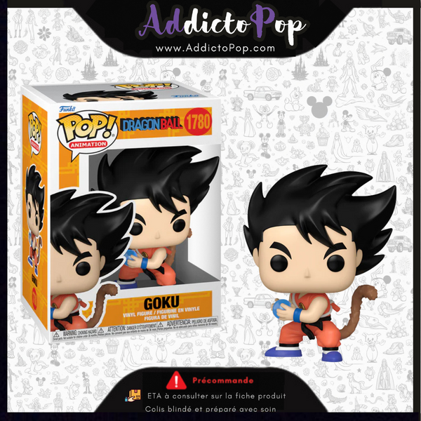 Funko Pop! Dragon Ball [1780] - Goku with Tail (Kamehameha)