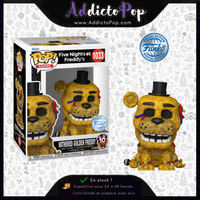 Funko Pop! Five Nights at Freddy's (FNAF) [1033] - Withered Golden Freedy (Special Edition)