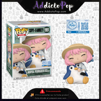 Funko Pop! Spy X Family [1951] - Anya Forger with Penguin (Special Edition)