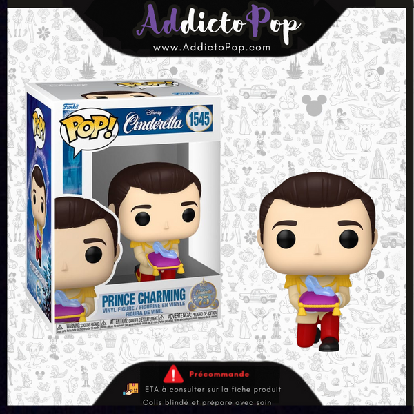 Funko Pop! Cinderella 75th Anniversary [1545] - Prince Charming