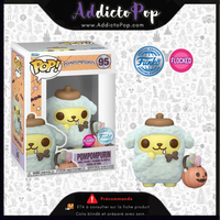 Funko Pop! Pompompurin [95] - Pompompurin with Pumpkin (Flocked) (Special Edition)