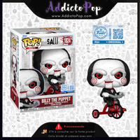 Funko Pop! Saw [1824] - Billy The Puppet (On Tricycle) (Special Edition)