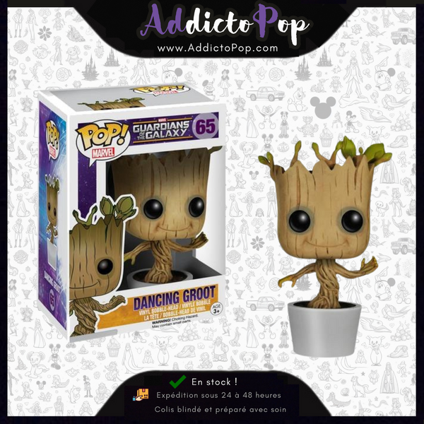 Funko Pop! Marvel Les Gardiens de la Galaxie [65] - Dancing Groot