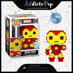 Funko Pop! Marvel [1429] - Iron Man (8-Bit) (Special Edition) 