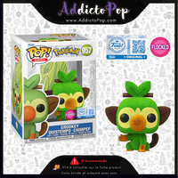 Funko Pop! Pokémon [957] - Grookey (Flocked) (Special Edition)