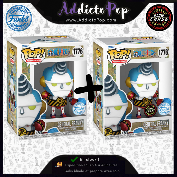 Funko Pop! One Piece [1776] - General Franky (Commune+GITD Chase) (Special Edition)