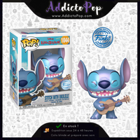 Funko Pop! Disney Lilo & Stitch [1044] - Stitch with Ukulele (Pearlescent) (Special Edition)