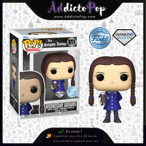 Funko Pop! The Addams Family [811] - Wednesday Addams (Diamond) (Special Edition) 