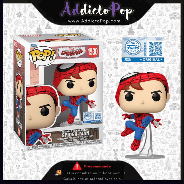 Funko Pop! MARVEL Spider-Man Friendly Neighborhood [1530] - Friendly Neighborhood Spider-Man (Special Edition)
