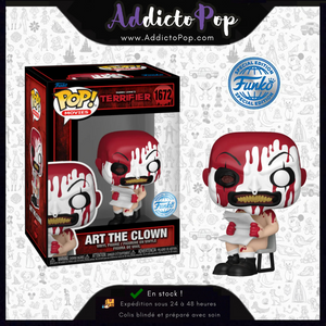 Funko Pop! TERRIFY [1672] - Art The Clown with Newspaper (Special Edition) 