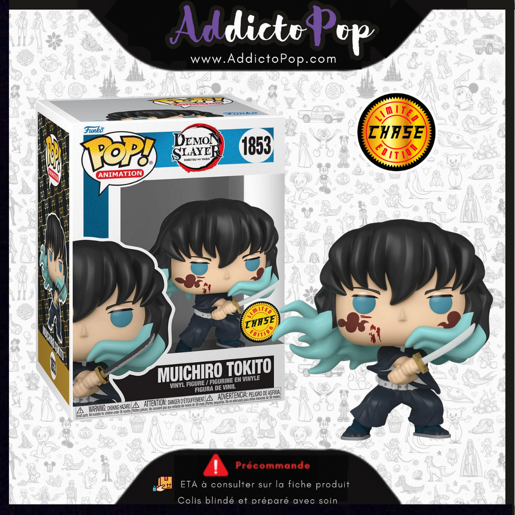 Funko Pop Muichiro Tokito Chase #1853 - Demon Slayer | Cuotas sin interés