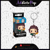 Funko Pop! Keychain Demon Slayer - Tanjiro Kamado (Sun Breathing)