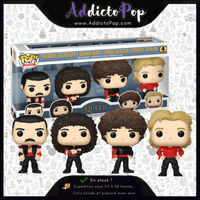 Funko Pop! Queen [4-Pack] - Freddie Mercury/Brian May/John Deacon/Roger Taylor (Radio Gaga)