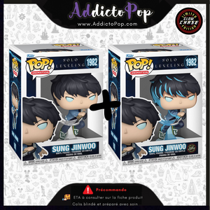 Funko Pop! Solo Leveling [1982] - Sung Jinwoo (Commune + GITD Chase)