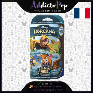 DISNEY - Lorcana - Trading Cards Starters Emer/Saphir Chapitre 6 - FR