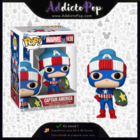 Funko Pop! MARVEL Holiday [1438] - Captain America