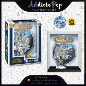 Funko Pop! World Of Warcraft (WOW) [12] - Comic Covers The Lich King (GITD) (Special Edition) 