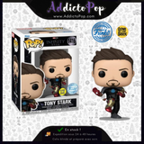 [Boîte endommagée] Funko Pop! Marvel The Infinity Saga [1416] - Tony Stark (GITD) (Special Edition)