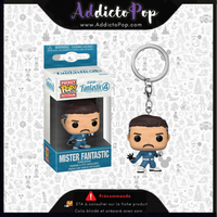 Funko Pop! Keychain MARVEL Les 4 Fantastiques (Premiers Pas) - Mister Fantastic