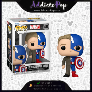 Funko Pop! Marvel SPLIT [1431] - Steve Rogers/Captain America 