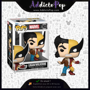 Funko Pop! Marvel SPLIT [1433] - Wolverine/Logan 