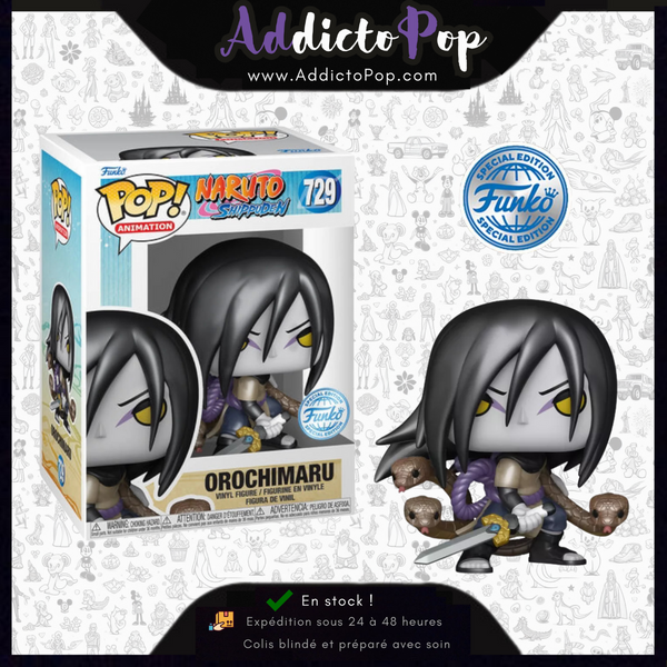 Funko Pop! Naruto Shippuden [729] - Orochimaru (Metallic) (Special Edition)