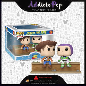 Funko Pop! Disney Toy Story [1599] - Woody & Buzz (Movie Moment) 🕓[ETA:10/2025]