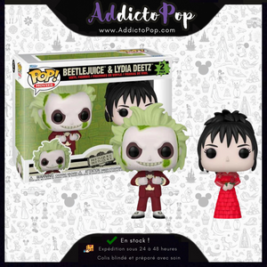 Funko Pop! Beetlejuice Beetlejuice [2-Pack] - Beetlejuice & Lydia Deetz