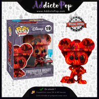 Funko Pop! Disney [19] - Firefighter Mickey Art Series (Special Edition)