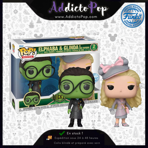 Funko Pop! Wicked [2-Pack] - Elphaba &amp; Glinda in Shiz Uniform (Special Edition) 