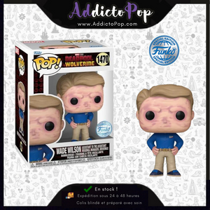 Funko Pop! MARVEL Deadpool (3) &amp; Wolverine [1470] - Wade Wilson (Assistant to the Assistant Regional Manager, Drivemax) (Special Edition) 