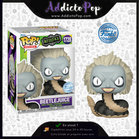 Funko Pop! Beetlejuice [1728] - Beetlejuice (Snake) (Special Edition)