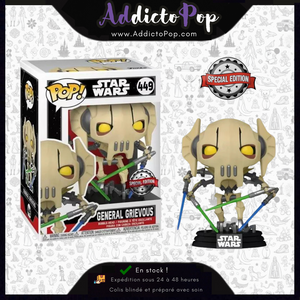 Funko Pop! Star Wars [449] - General Grievous (4 Lightsabers) (Special Edition) 