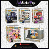 Funko Pop! One Piece 2025 - Eustass Kid (Eveil) 1932 + Trafalgar Law 1894 + King 1893 + Big Mom (Kimono) 1915 + Vivi & Karoo 129
