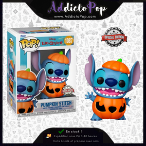 Funko Pop! Lilo & Stitch [1087] - Pumpkin Stitch (Special Edition)