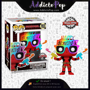 Funko Pop! Deadpool [783] - Birthday Glasses Deadpool (Special Edition)