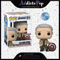 Funko Pop! Avengers 4 : Endgame [915] - Old Man Steve Year of the Shield (Special Edition)