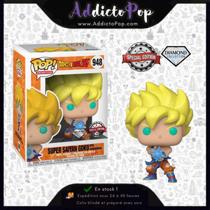 Funko Pop! Dragon Ball Z [948] - Super Saiyan Goku with Kamehameha Wave (Diamond) (Special Edition) 