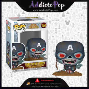 Funko Pop! MARVEL Zombies [1554] - Zombie Captain America