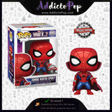 Funko Pop! Marvel What If..? [945] - Zombie Hunter Spidey (Metallic) (Special Edition)