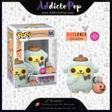 Funko Pop! Pompompurin [95] - Pompompurin with Pumpkin (Flocked) (BoxLunch Exclusive)